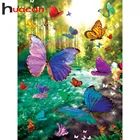 Алмазная живопись Huacan 5D, Новое поступление, Алмазная мозаика в виде бабочки, вышивка с животными, персонализированный подарок, украшение для спальни