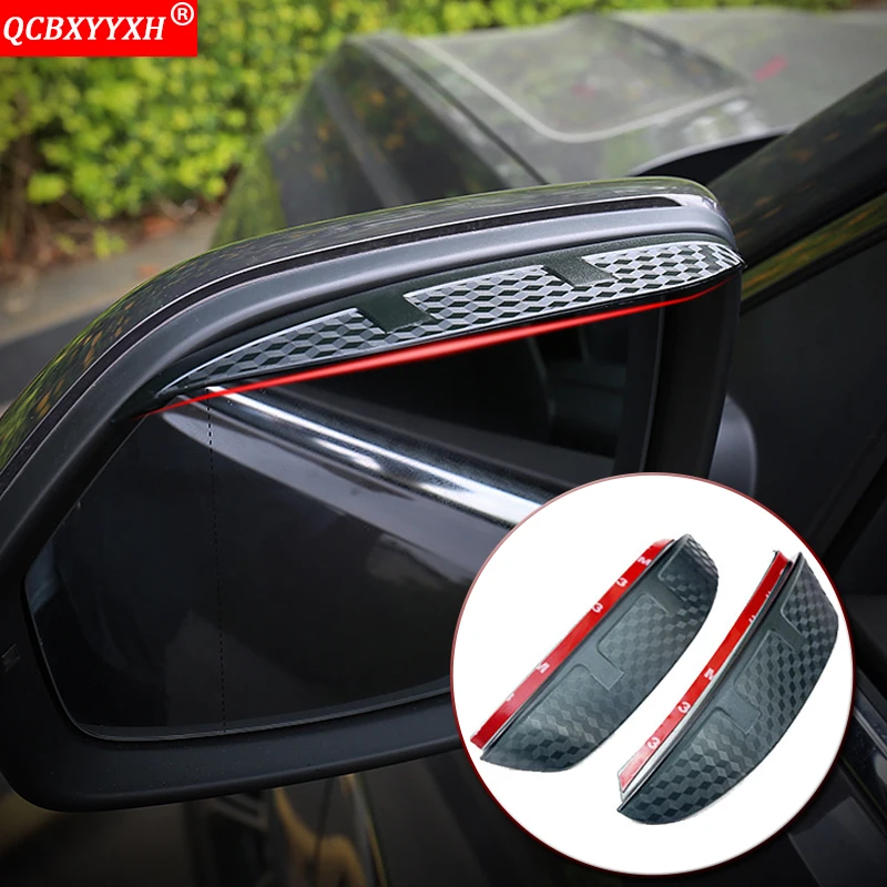 Автомобильный Стайлинг Автомобильное зеркало заднего вида брови защита от дождя