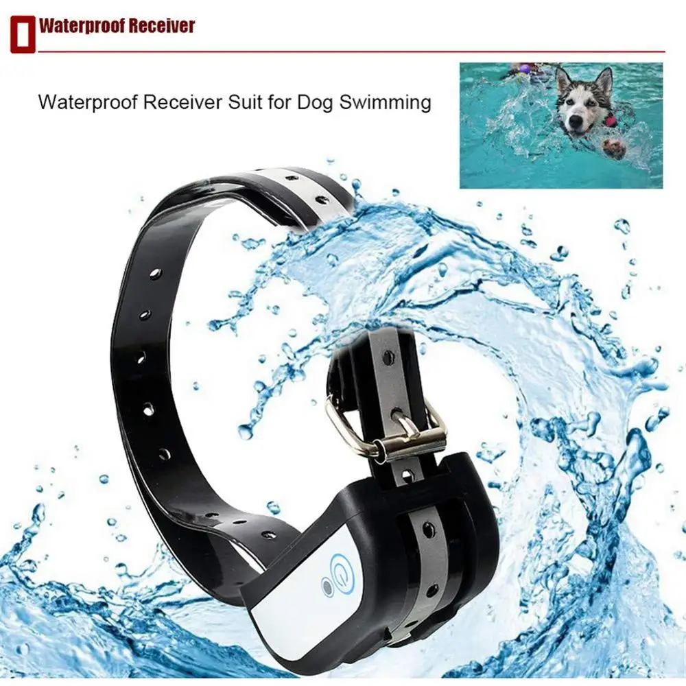 Электрический ошейник для собак 2 в 1 4 режима работы водонепроницаемый