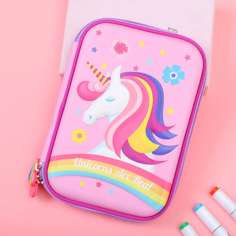 

Kawaii Pencil Cases Unicorn Pencil Case Stationery School Supplies Trousse Crayon Piornik Estuche Escolar Pen Cute Pencil Box