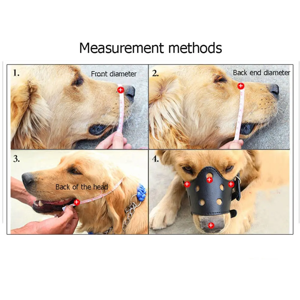 1 шт. собака Регулируемый Анти намордник против лая укусов морды Pet Маска Рот