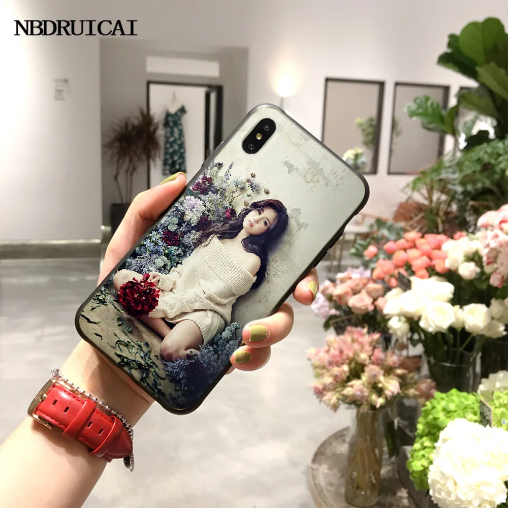 Новый черный чехол для мобильного телефона NBDRUICAI Lee Sun Mi Sunmi kpop iPhone 11 pro XS MAX 8 7 6 6S Plus X