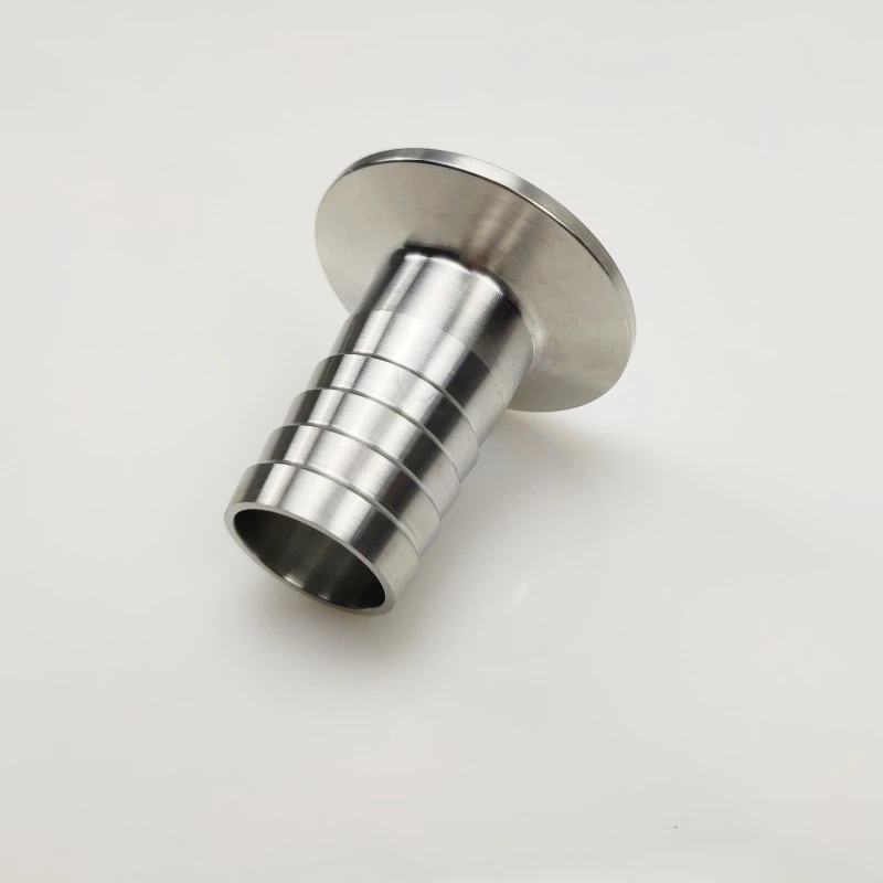 Tri зажим шланга колючей адаптер SUS304 санитарный штуцер для трубы Fittings12.7 16 19 25 32 38 45