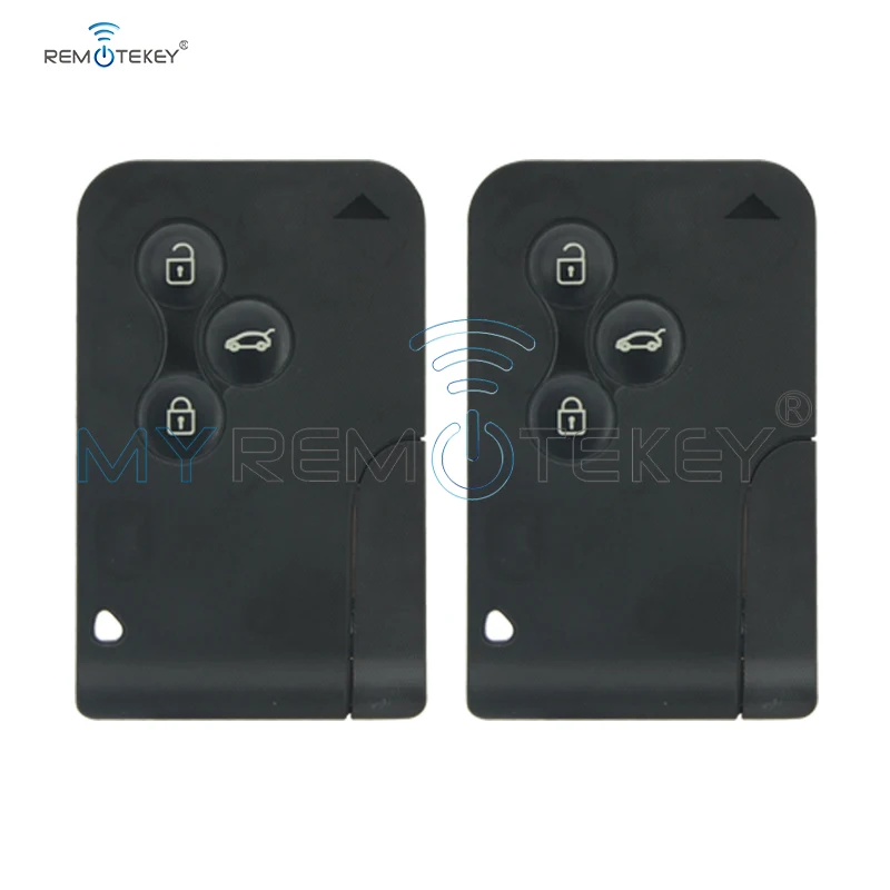 Умный Автомобильный ключ Remtekey 2 шт. 433 МГц 3 кнопки для Renault Megane II Scenic Grand 2003 2004 2005 2006