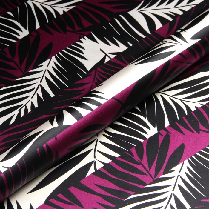

118cm wide silk stretch satin fabric meter 19 mm digital inkjet silk fabric for dress spandex fabric satin wholesale silk cloth