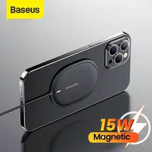 Baseus 15W Qi Magnetic Wireless Charger For iPhone 13 Pro Max Induction Wireless Charging Pad Fast Charging For iPhone 12 mini