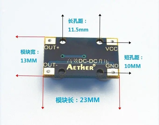 DC-DC 0.8-5V 3V TO 3.3V 5V Converter Voltage Step Up Boost Power Circuit board | Электроника