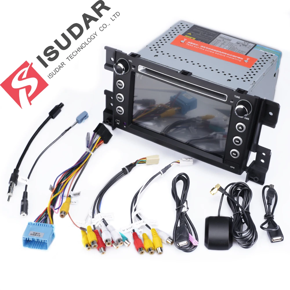 Isudar Авторадио для SUZUKI/Grand Vitara автомобильный мультимедийный плеер Android 9 dvd