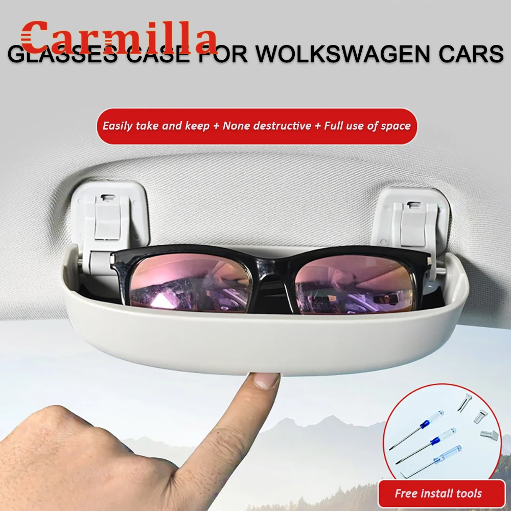 Модернизированный Автомобильный держатель для очков Carmilla чехол Volkswagen VW Golf 8 MK8 Golf8