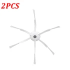 2 шт., 6 боковых кистей для робота-пылесоса Xiaomi Mijia Roborock S50 S51 S55 MI