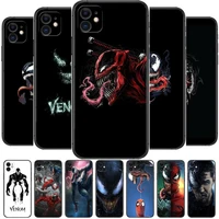marvel venom phone cases for iphone 13 pro max case 12 11 pro max 8 plus 7 plus 6s iphone xr x xs mini mobile cell women