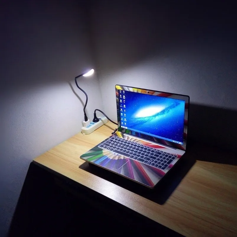 

2019 NEW Portable Mini USB Led Lamp Flexible LED In-line USB Light Ultra Bright 14LEDS for Laptop Notebook PC Computer