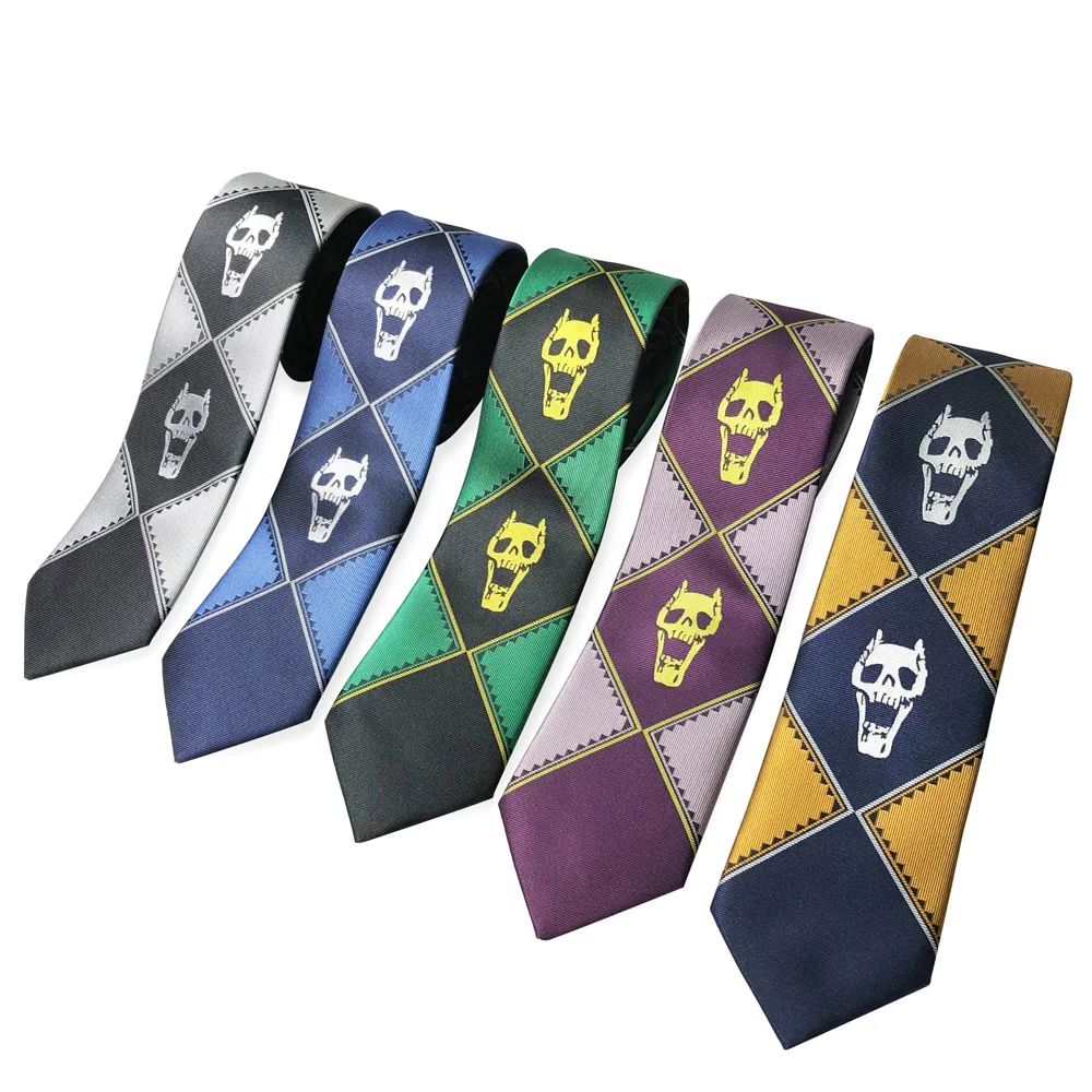 Шейный галстук для косплея с принтом Необычные приключения Джоджо одежда