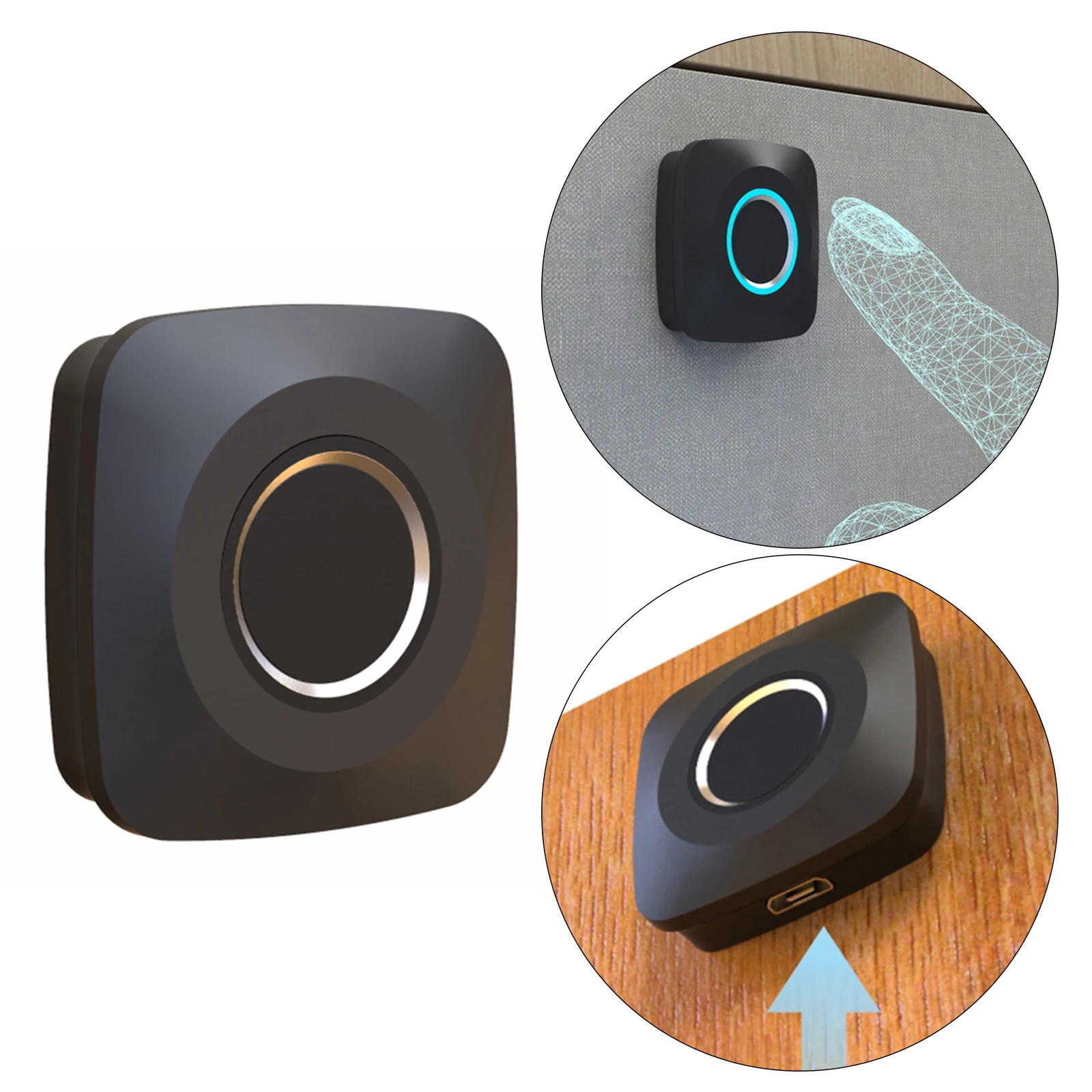 

Fingerprint Lock Cabinet High Security Wardrobe Drawer Locks for Home Office Furniture