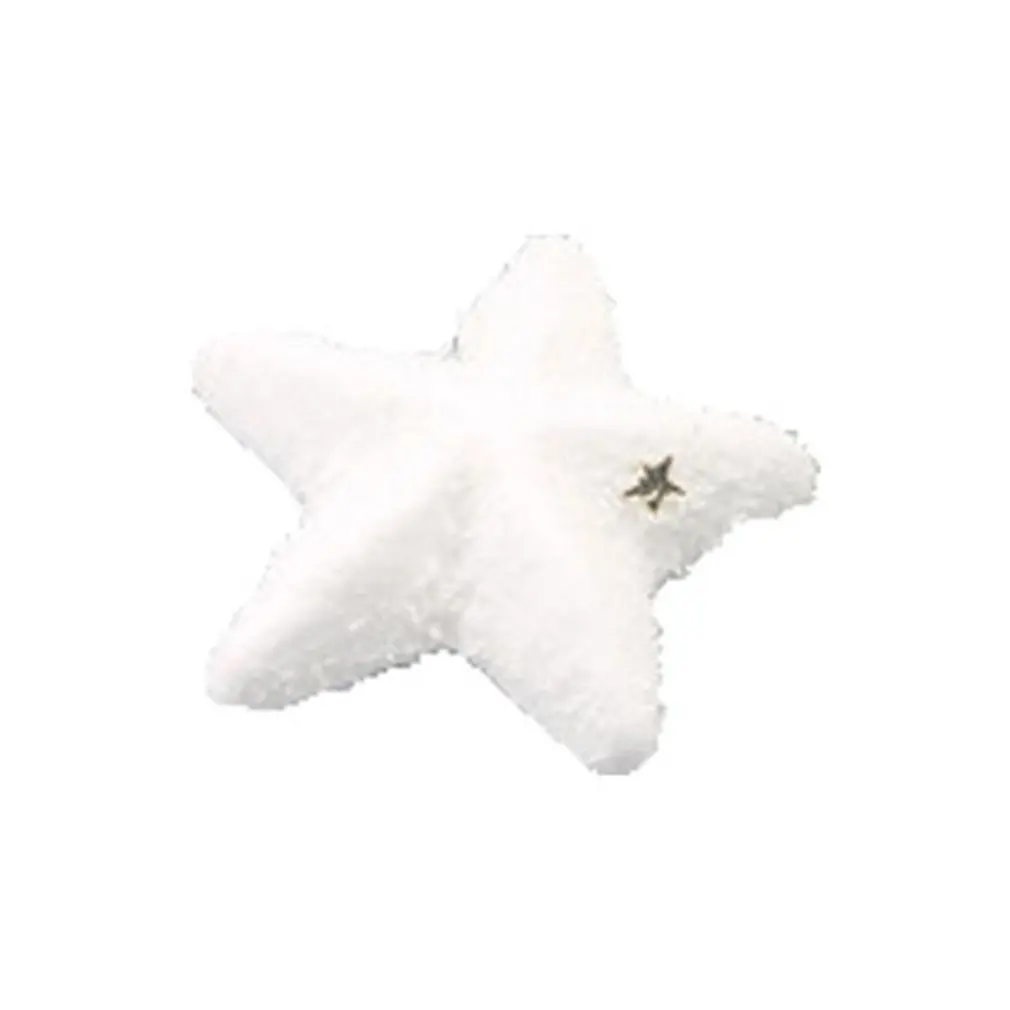 Пенопластовый белоснежный колокольчик со звездами Снежинка подвесная подвеска