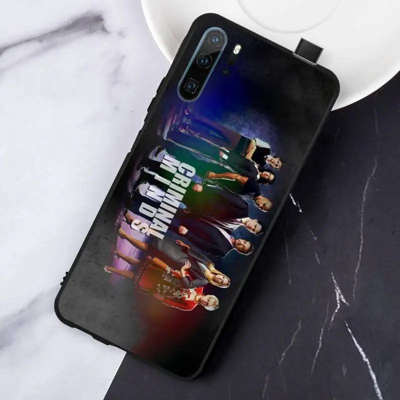 

Criminals Minds painting shell Phone Case For Huawei honor Mate P 10 20 30 40 Pro 10i 9 10 20 8 x Lite