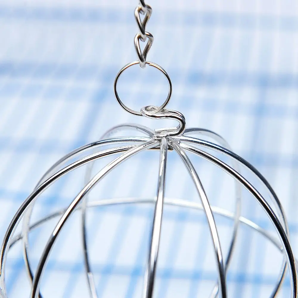 

Pet Rabbits Round Sphere Feed Dispense Stainless Steel Exercise Hanging Hay Ball Guinea Pig Hamster Rabbit Pet Toy