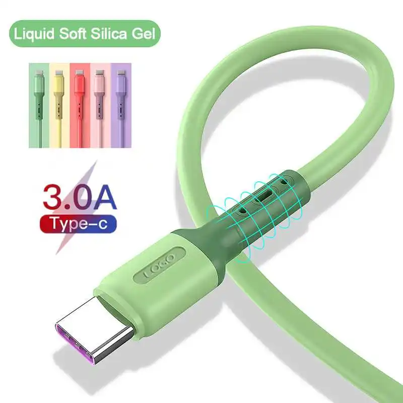 

Type C Cable Fast Charging Cable 3A USB C Cable For Samsung Huawei Xiaomi USB Type C To USB Charger Mobile Phone Cord Wire