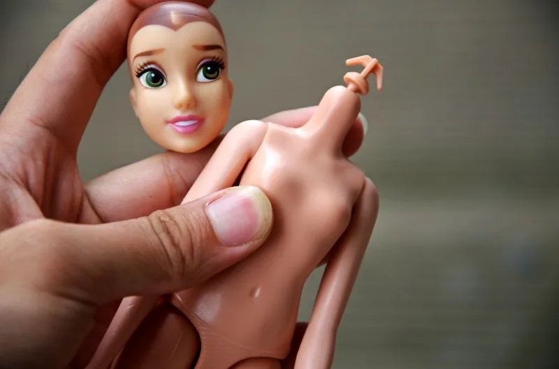

10.23" 12 DIY Body Without Head 1pc DIY Movable Nude Naked Doll Body For girl Doll House Children Gifts