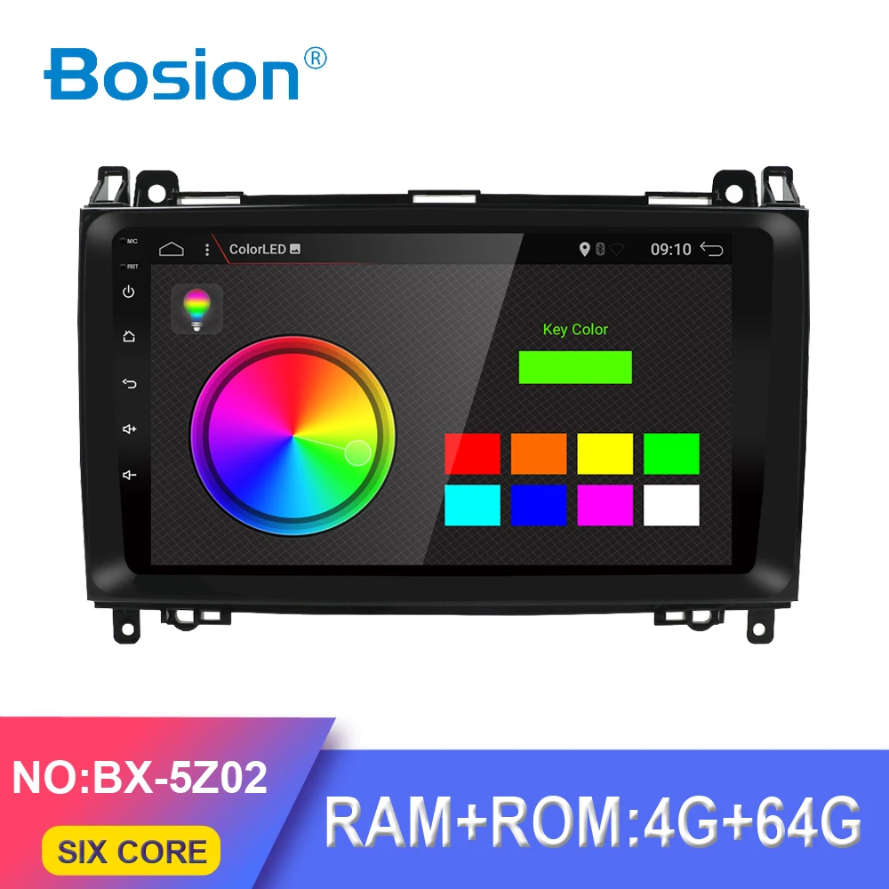 Автомобильный мультимедийный плеер PX6 4 Гб + 64 ГБ GPS Android 10 1Din DVD для