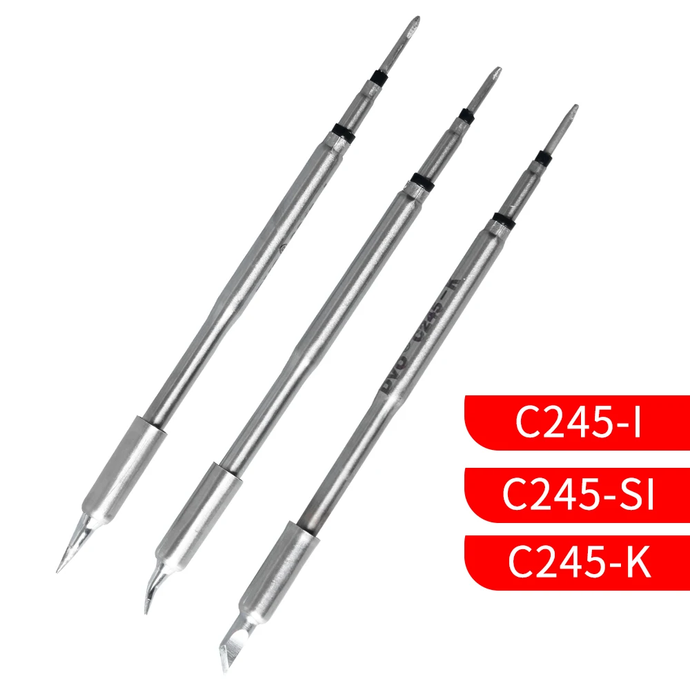 

Наконечники для паяльника DVO 245, универсальные сварочные наконечники JBC 245, бессвинцовый нагревательный сердечник для AIFEN SUGON, ручка для паяль...