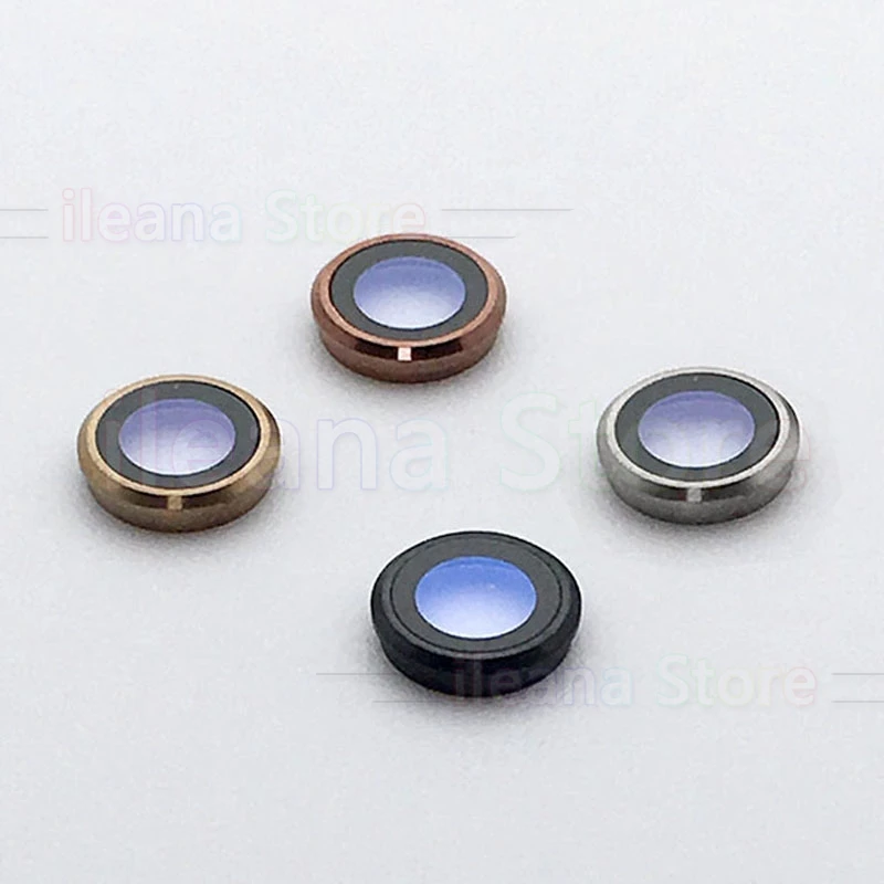 Original Sapphire Crystal Back Rear Camera Glass Ring For iPhone 6 6s Plus Camera Lens Ring Cover Replacement