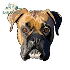 EARLFAMILY 13 см виниловые наклейки для боксеров, собак, наклейки для ремонта, водонепроницаемая Креативная печать на заказ, украшение для лобового стекла
