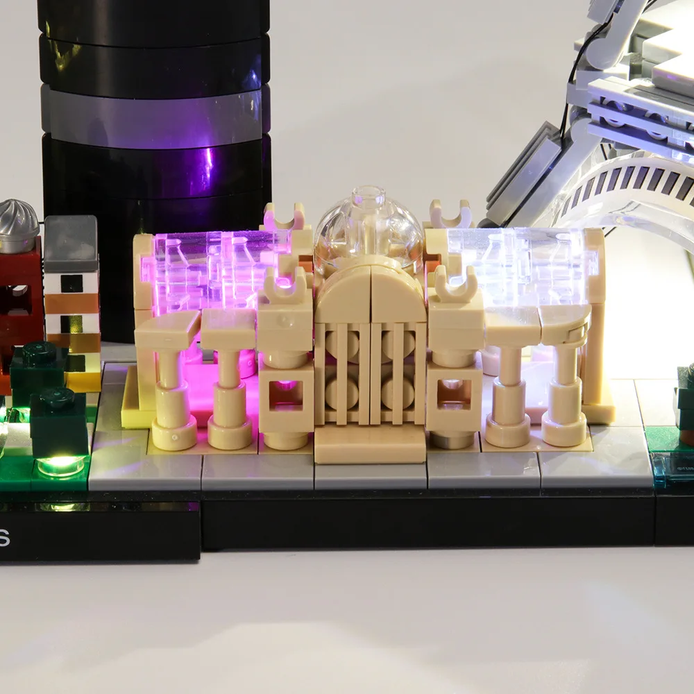 

Light Set For Skyline paris Blocks Model Lamp Kit Compatible With LEGO Brand Toy (Only light included)