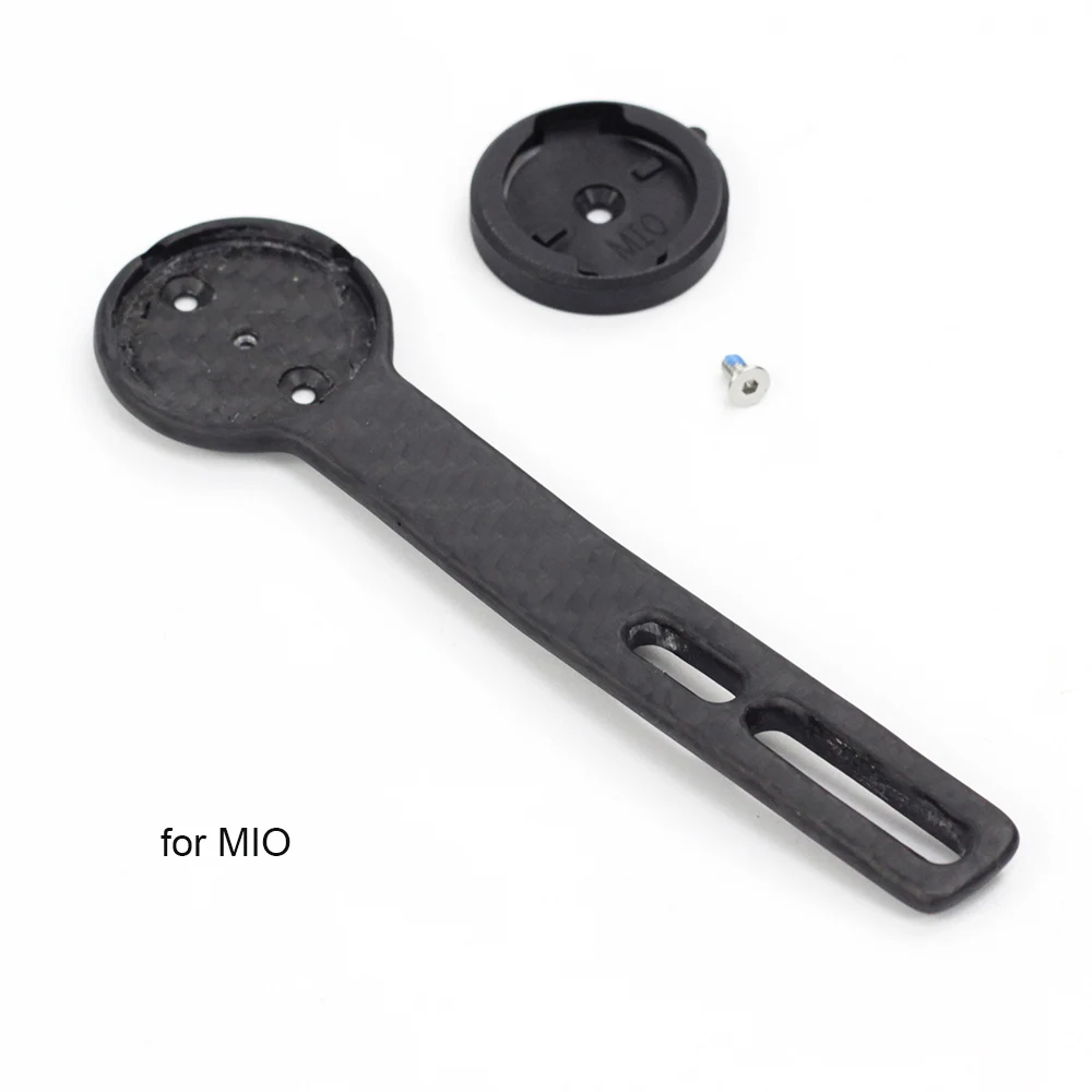 for mio no gopro Silverock карбоновое компьютерное крепление для интегрированного руля GARMIN 1000 I gps порт Wahoo Bryton MIO руль спереди gps Держатель - Цвет: for mio no gopro
