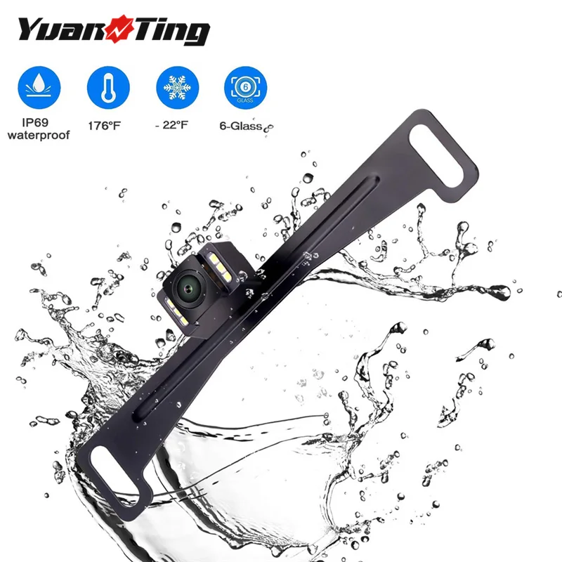 YuanTing Автомобильная камера заднего вида с фонариком 6 автомобильных светодиодных