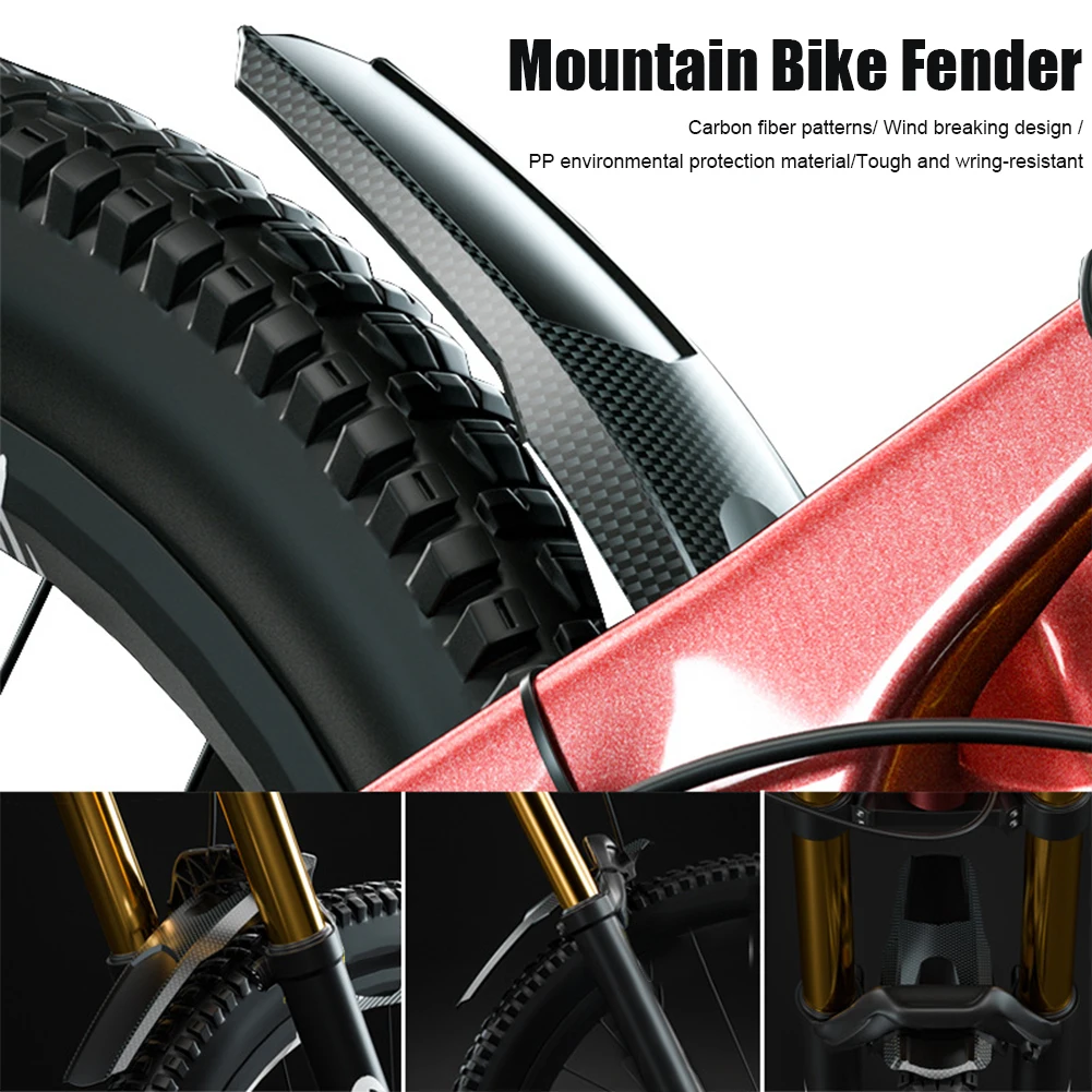 

Universal Bicycle Fenders Mountain Road Bike Mudguard Front or Rear MTB Mud Guard Wings for Bicycle Cycling Accessories Parts