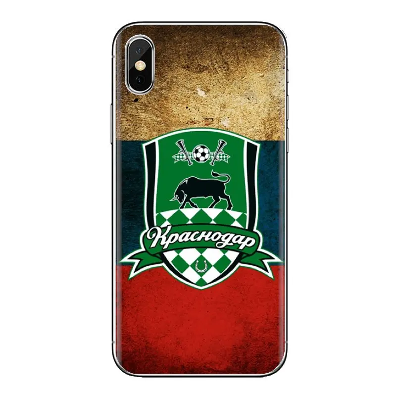 Soft Transparent Cases Covers FC Krasnodar Byki Football Logo For Huawei Mate Honor 4C 5C 5X 6X 7 7A 7C 8 9 10 8C 8X 20 Lite Pro |