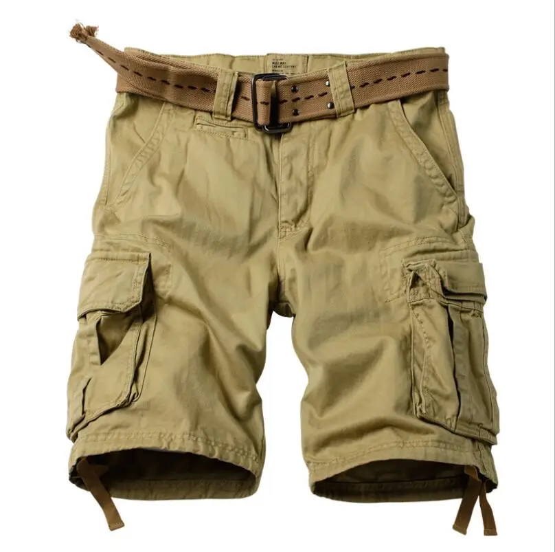 

Free Shipping 2019 New Men Shorts Fashion Plaid Beach Shorts Mens Casual Camo Camouflage Shorts Military Short Pants Male