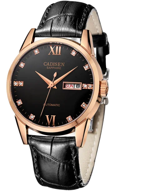 Cadisen new Seiko movement nh35a sapphire Roman digital fashion luxury watch low price promotion Xitie city | Наручные часы