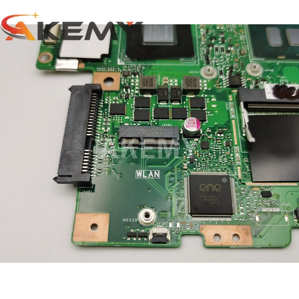 

K501UX Laptop motherboard for ASUS K501UX K501UB original mainboard DDR3 4GB/8GB RAMSent at random I5-6200U GTX950M EDP