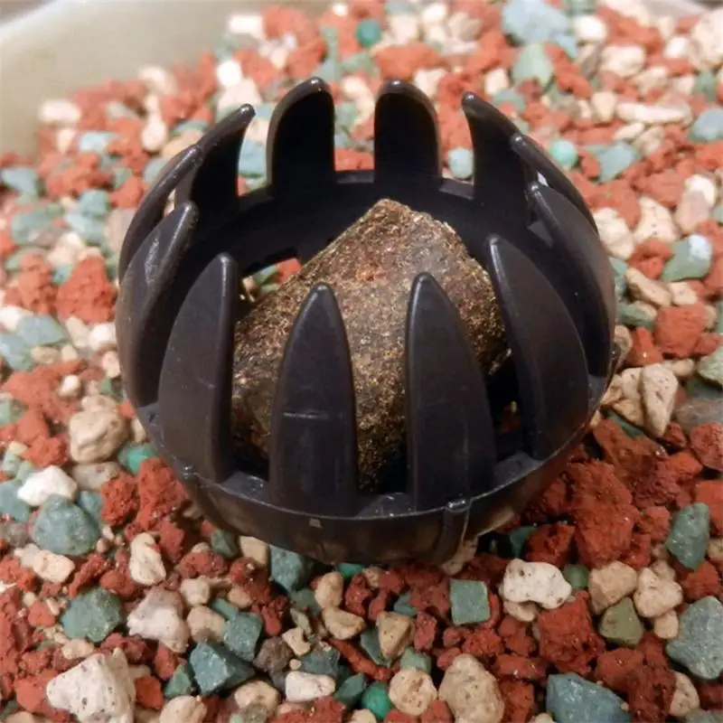 10 шт. пластиковые корзины для удобрений бонсай инструмент удобрения купольная