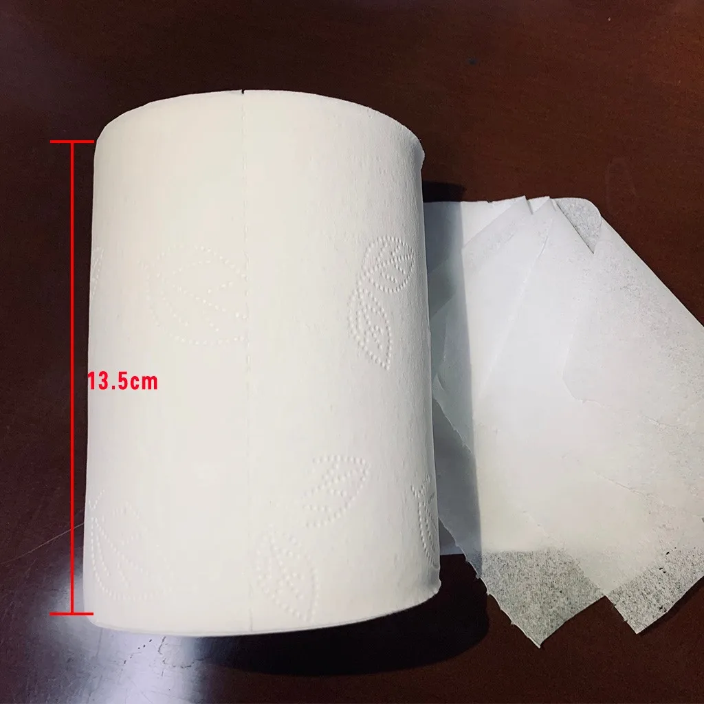 10 рулонов мягкая туалетная салфетка домашние белые бумажные полотенца