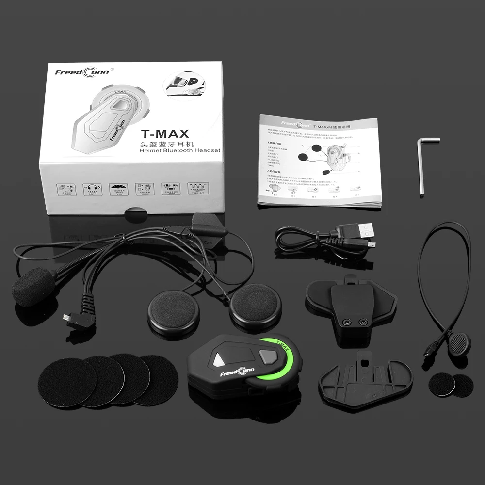 Новинка Freedconn T Max M беспроводные мотоциклетные наушники для шлема bluetooth гарнитура