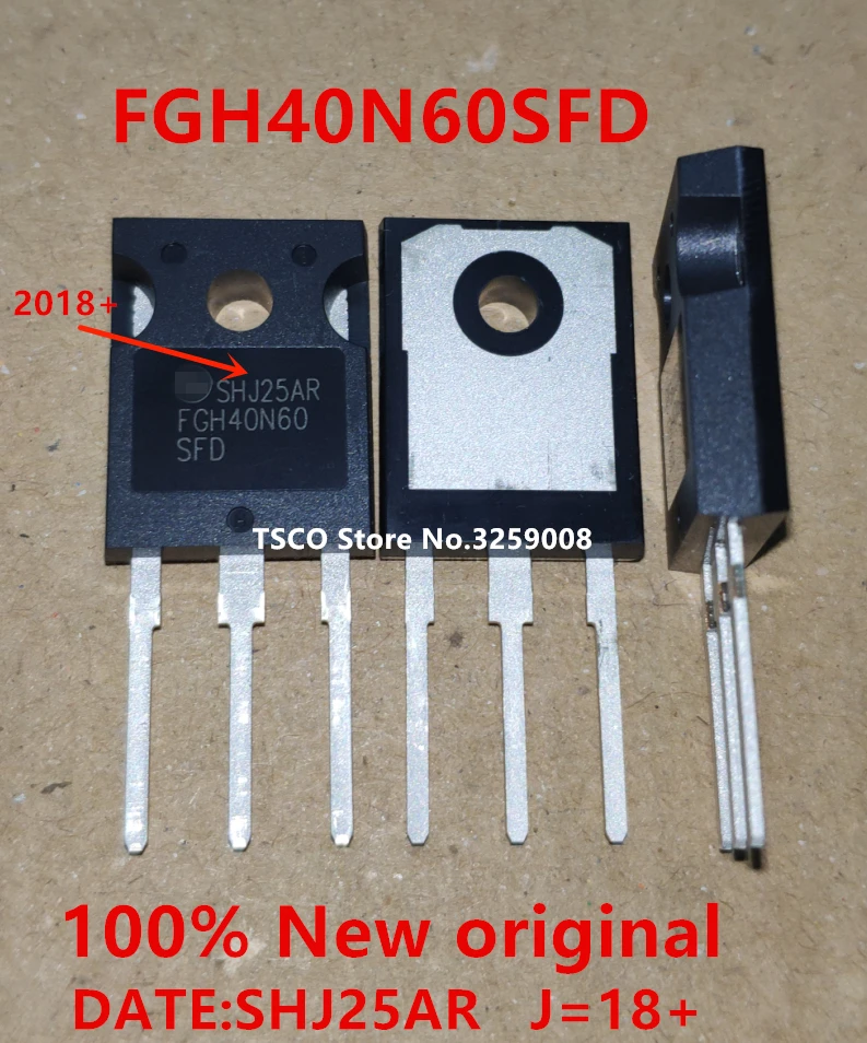 

2021+ FGH40N60SFD 100% new original 10piece 40A/600V