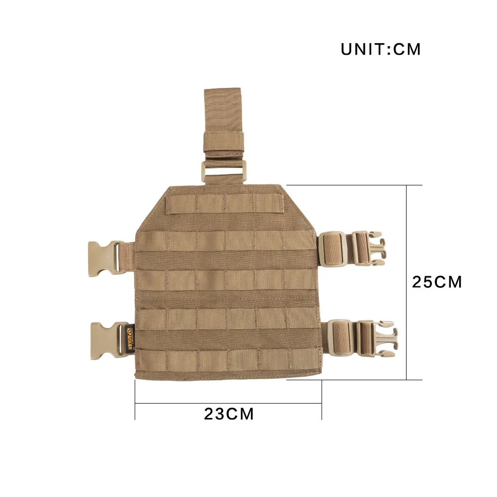 Отличные Элитные бизань уличные тактические ноги подвесная пластина охотничья ножная панель Molle военные портативные ножные наборы рогатки Висячие