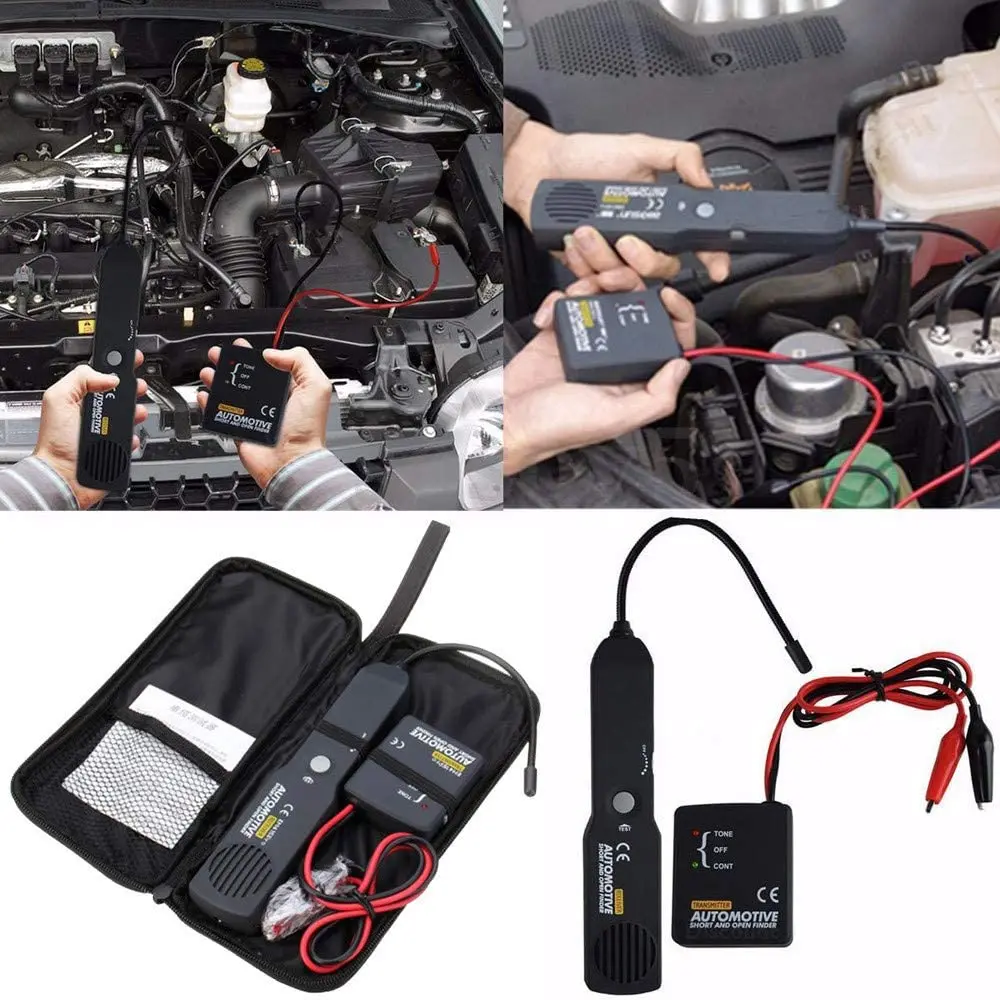 

Pro Cable Tracker Car Circuit Scanner Digital Diagnostic Tool 7" Flexible Probe Wire Tester Automotive Short Open Finder Truck