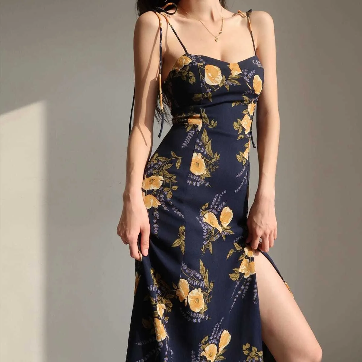 

2021 Summer New Party Elegant Off Shoulder Sleeveless Dress High Quality Fashion Holiday Beach Skirt Sexy Chiffon Women's Wear