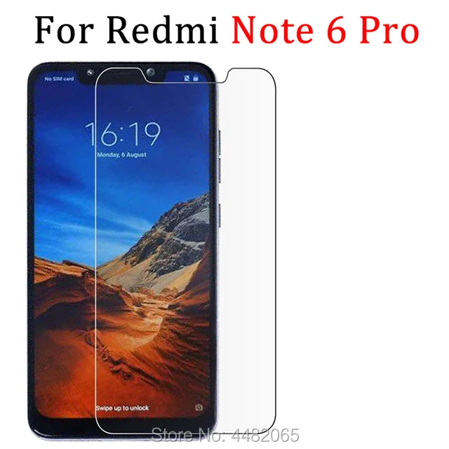 

2.5D 0,26 мм HD переднее закаленное стекло для Xiaomi Redmi Note 6 Pro защита для экрана Защитная пленка для Redmi Note 6 Pro 6,26
