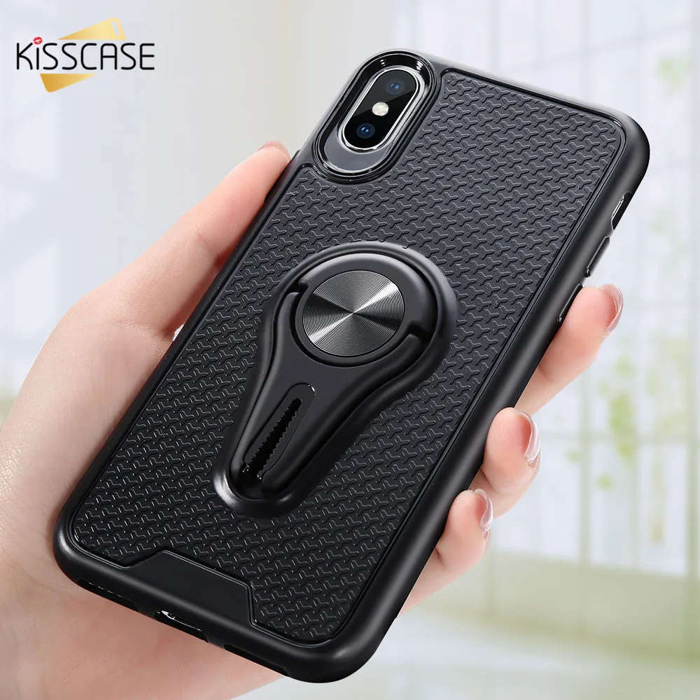 Kisscase чехол для iPhone XR XS Max 11 Pro оригинальный магнитный автомобильный держатель 5S 5 Se