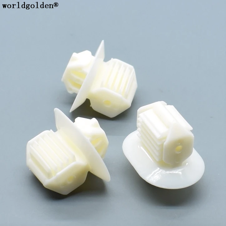 

worldgolden 100 шт. автозастежки фиксатор стойки кузова для VW # 6Н 0867276