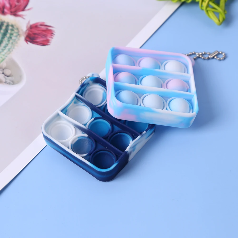 

Pop Push Bubble Fidget Toys Adult Stress Relief Toy Antistress Fidgets Ice Cream Board Soft Squishy Pop Bubble Anti-Stress Game