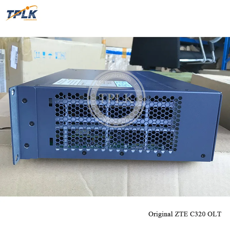 AliExpress горячая Распродажа оригинальные мини zte C320 шасси OLT GPON с 2* 1GE SMXA/1 карточная игра, постоянного тока(-48/72 V) Источник питания английской прошивкой