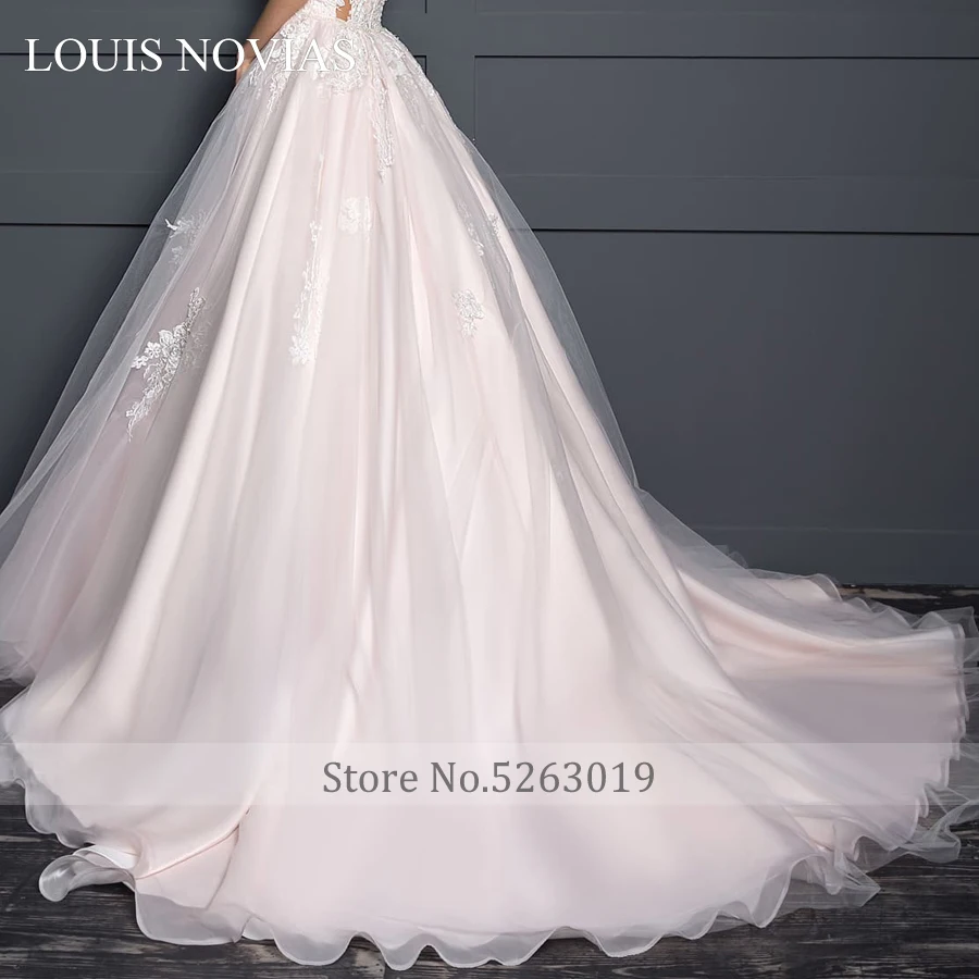 Новый дизайн от Louis Novias сексуальное простое свадебное платье с открытой спиной