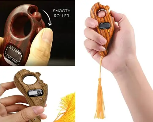 Счетчик пальцев электронный сбрасываемые бусины Будды счетчик для