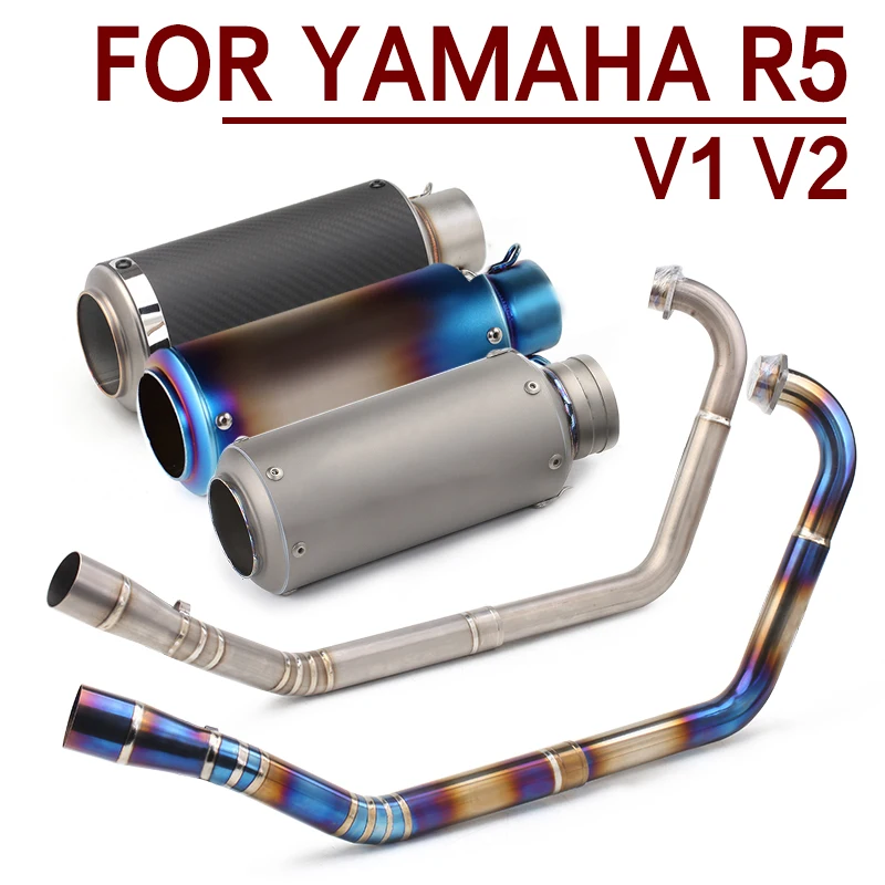 

Выхлопная труба из титанового сплава для YAMAHA R15R V1 V2 для движения передней части мотоцикла
